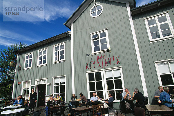 Cafe  Reykjavik  Island