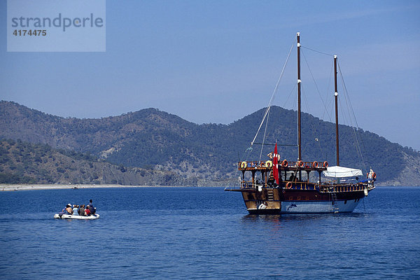 Bootstour  Olympos  Lykische Küste  Türkische Riviera  Türkei