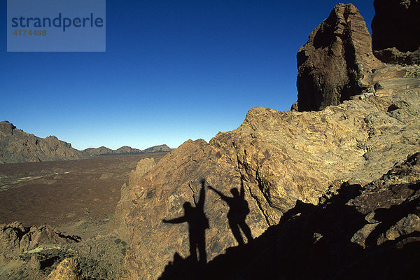 Wandern  Montagna de Roque  Teneriffa  Spanien