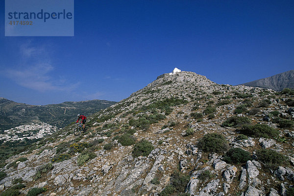 Biking  Naxos  Kykladen  Griechenland