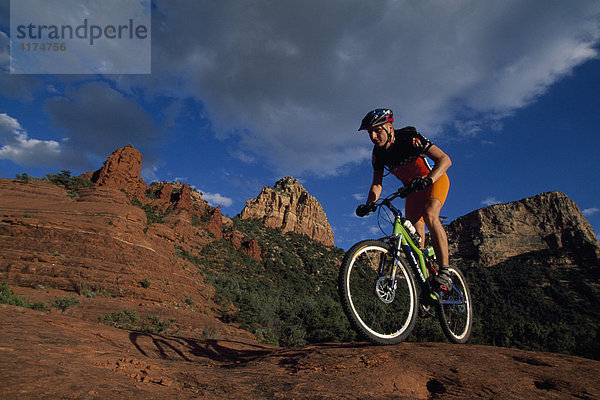 Mountainbiker  Sedona  Arizona  USA