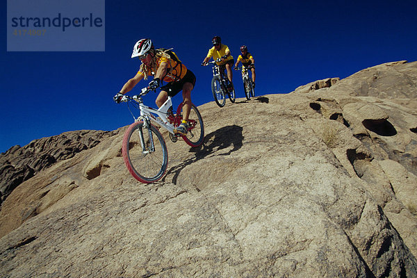 Mountainbiker  Sinai  Ägypten