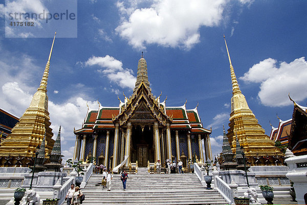 Königspalast  Wat Phra Keo  Bangkok  Thailand