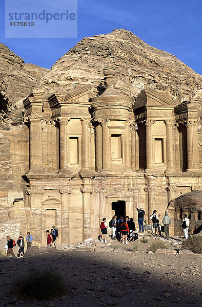 Kloster Ad Deir  Petra  Jordanien  Asien
