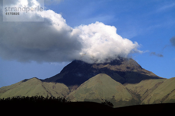 Berggipfel  Otavalo  Sierra  Ecuador