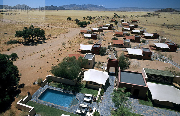 Sossusvlei Lodge  Namib Naukluft Park  Namibia  Afrika