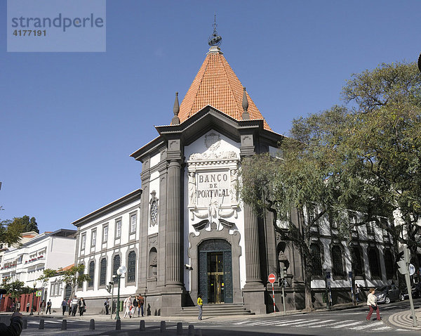 Banco de Portugal  Funchal  Madeira  Portugal