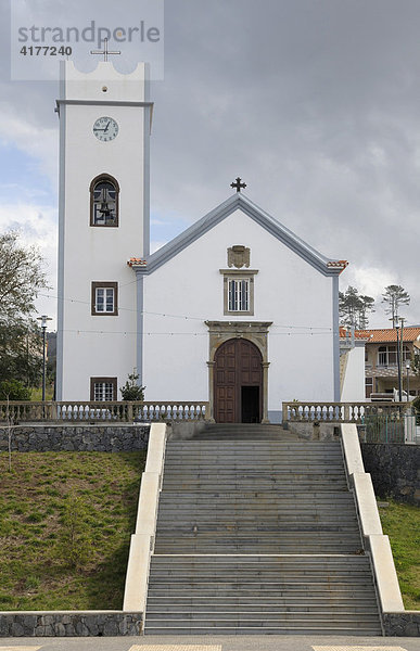 Kirche Ponta do Pargo  Madeira  Portugal