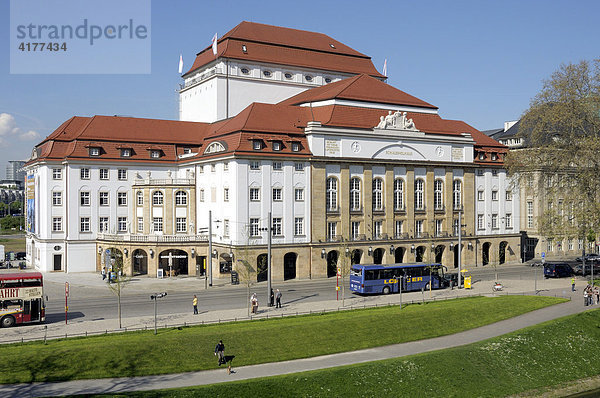 Schauspielhaus  Dresden  Sachsen  Deutschland  Europa