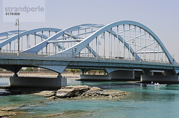 Al Maqta Brücke  Emirat Abu Dhabi  Vereinigte Arabische Emirate  VAE  Asien