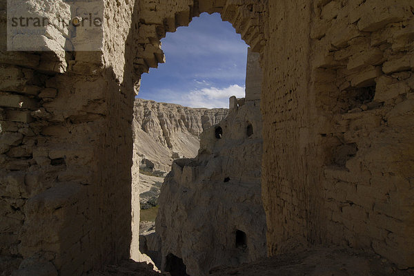 Ruinen der Festung Tsaparang im Königreich Guge  Westtibet  Provinz Ngari  Tibet (China)