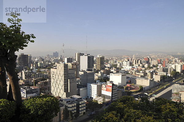 Skyline  Mexiko-City  Mexiko  Nordamerika