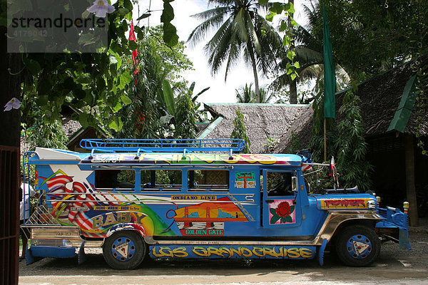 Jeepney auf Bohol  Philippinen