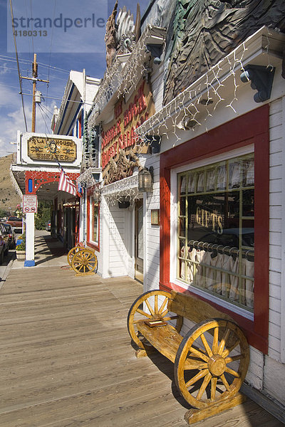 Saddle Rock Family Saloon in Jackson  Wyoming  Vereinigte Staaten von Amerika
