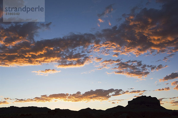 Sonnenuntergang in Utah  Vereinigte Staaten von Amerika
