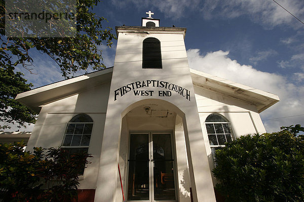 First Baptist Church  Insel Roatan  Honduras