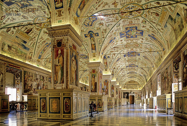 Vatikanische Bibliothek  Rom  Latium  Italien