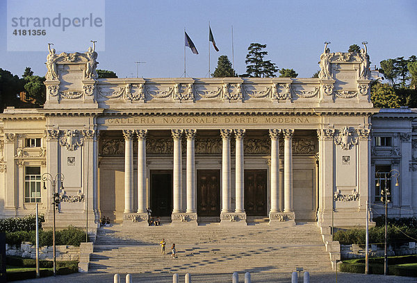 Galleria Nazionale d'Arte Moderna  Nationales Museum für Moderne Kunst  Rom  Latium  Italien