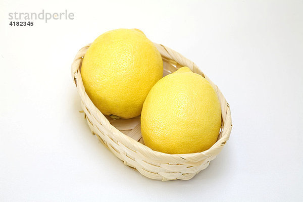 Zitronen im Körbchen