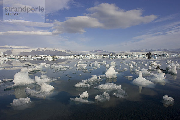Jökulsárlón  Gletschersee am Vatnajökull  Island