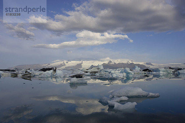 Jökulsárlón  Gletschersee am Vatnajökull  Island