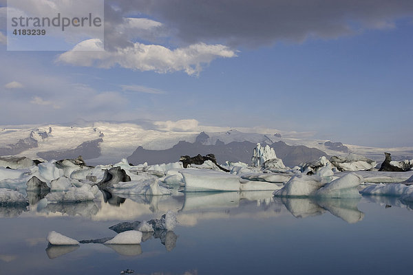 Jökulsárlón  Gletschersee am Vatnajökull  Island