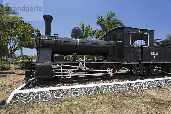 Museum für Dampflokomotiven am Bahnhof von Ambarawa  Zentral-Java  Indonesien