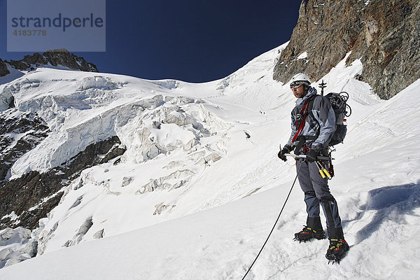 Mont Pelvoux 3.946 m  Provence-Alpes-Cote de Azur  Hautes-Alpes  Frankreich