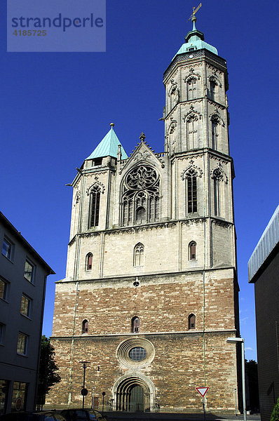 Kirche St. Andreas  Braunschweig  Niedersachsen  Deutschland