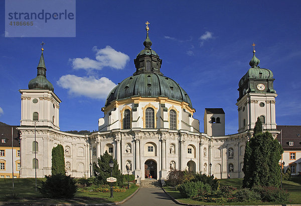 Barockes Benediktinerkloster Ettal  Landkreis Garmisch Partenkirchen  Bayern  Deutschland