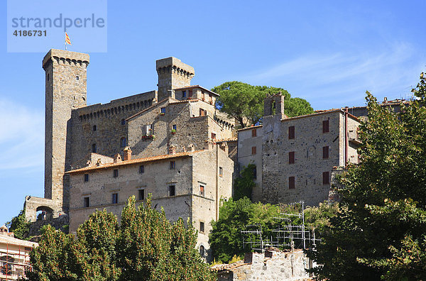 Burg von Bolsena  Latium  Italien