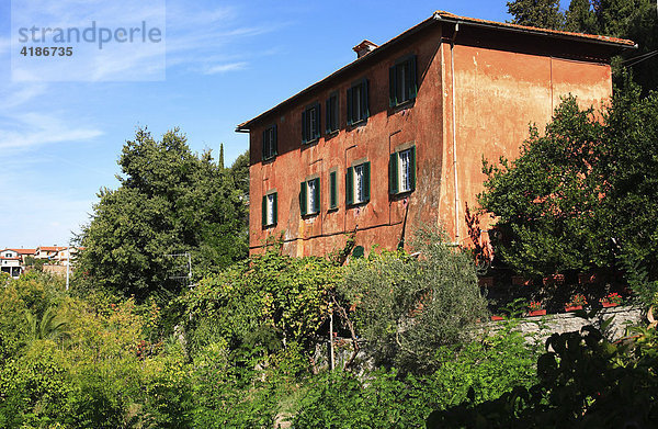 Haus in der Altstadt von Bolsena  Latium  Italien