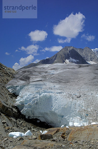 Grosser Aletschgletscher  Goms  Wallis  Schweiz