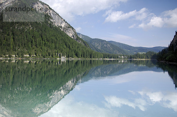 Pragser Wildsee  Lago di Braies  Pustertal  Südtirol Italien
