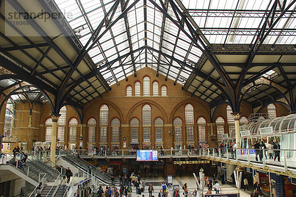 Liverpool Street Station London Großbritannien