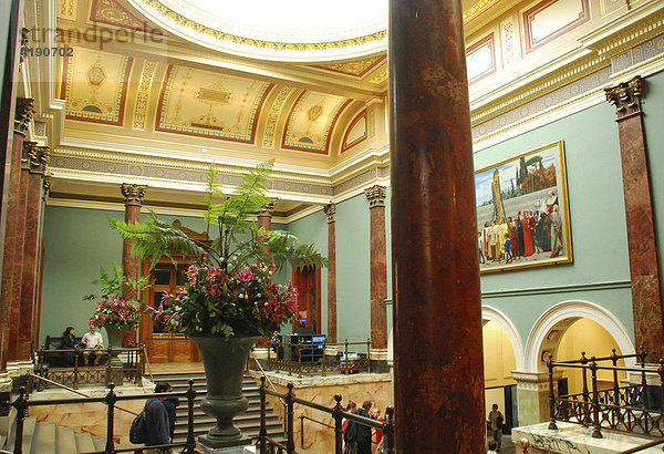 Foyer National Gallery London Großbritannien