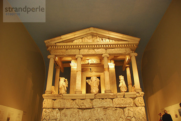 Nereiden Monument British Museum London Großbritannien