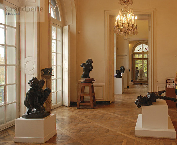 Innenraum Musée Rodin Paris Frankreich