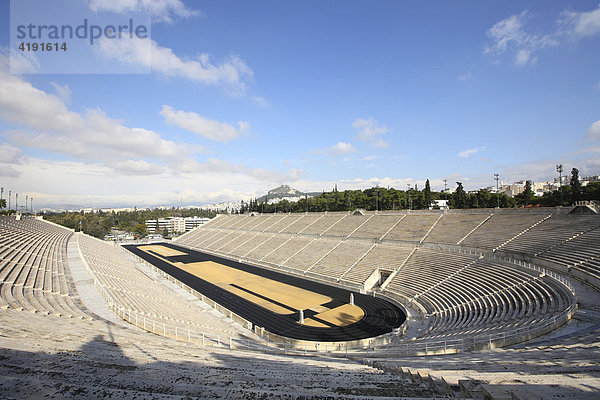 Panathinaikos  Stadion der ersten neuzeitlichen Olympischen Spiele 1896  Athen  Griechenland