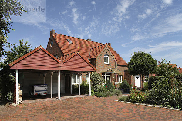 Einfamilienhaus  Wolthusen  Emden  Niedersachsen  Deutschland