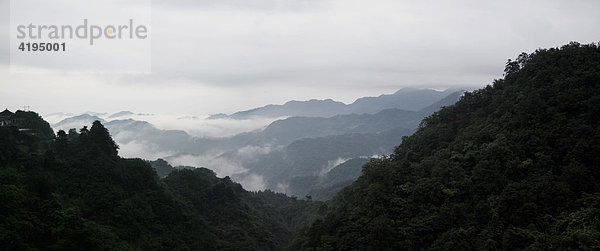 Landschaft  Berge  Wudangshan  China