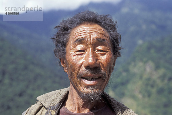 Alter Mann Nepalese Nepal