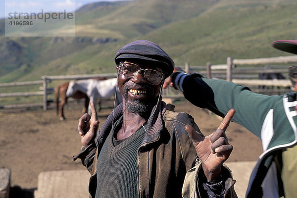 Bauer in Lesotho