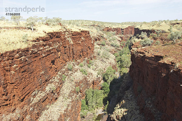 Red Gorge Karijini National Park Pilbara Region Westaustralien WA