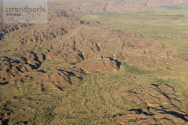 Purnululu National Park  Bungle Bungle Range  Luftaufnahme  Unesco Weltnaturerbe  Kimberley  Westaustralien  WA  Australien