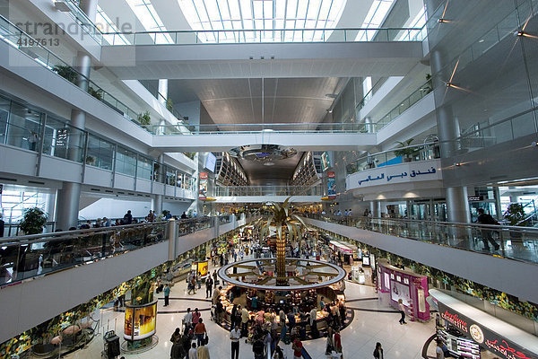 Duty Free Shopping  Flughafen Dubai  Vereinigte Arabische Emirate  VAE