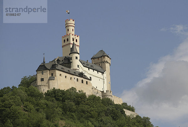 Marksburg bei Braubach am Rhein