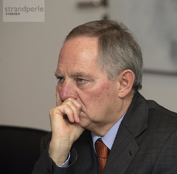 Bundesinnenminister Wolfgang Schäuble (CDU)  Deutschland