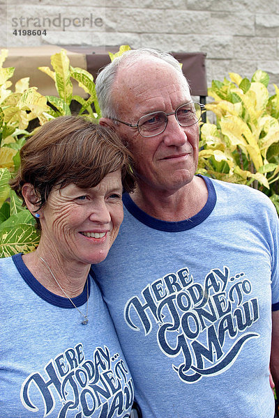 Ironman-Erfinder Commander John Collins mit Ehefrau Judy