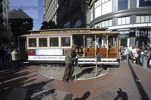 Cable Car in San Francisco Kalifornien USA